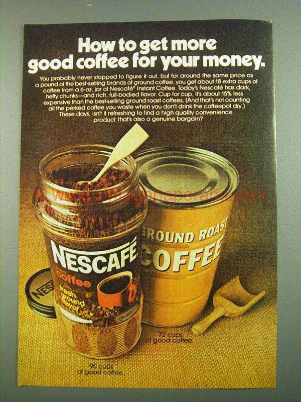 kopi nescafe 1974