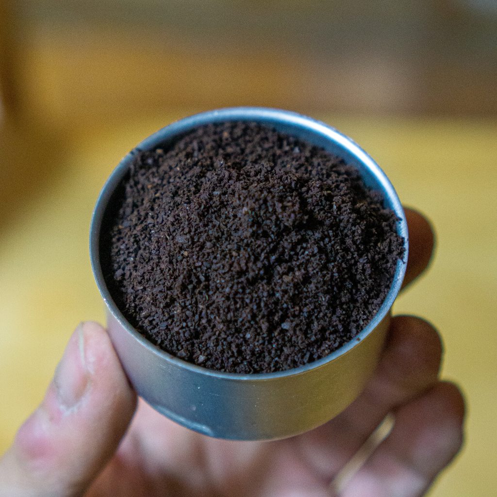 kopi scrub bubuk kopi kasar, halus