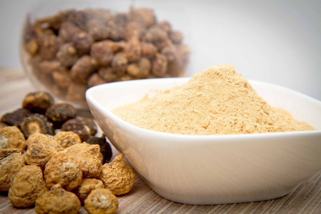 Maca bubuk dan tanaman maca