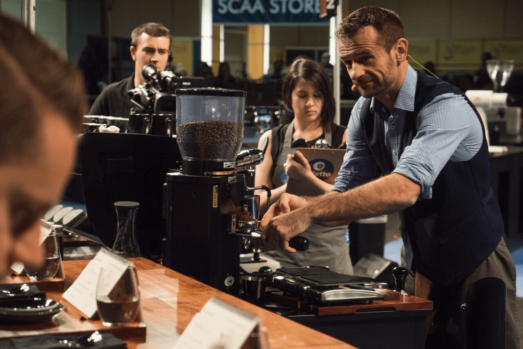 the coffeee man