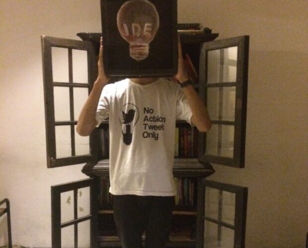 Aryunanta,alias igel, pribadi unik suka musik dan kopi