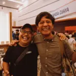 Suasana kebersamaan komunitas kopi di pameran ICX Expo Surabaya 2026